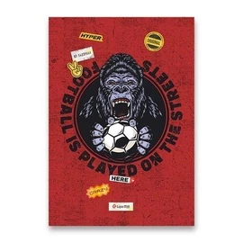 *57818 FÜZET A4 Mar-Mar Lipamill 40+2l vonalas Sporty applikációval szkennelhető