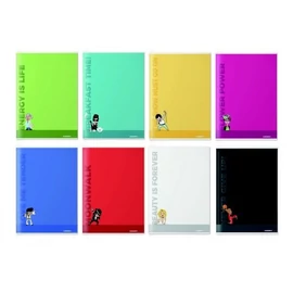 *57846 FÜZET A4 BLASETTI vonalas 100g 38l keményfedeles GOLD/VIP