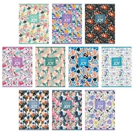 *57897 FÜZET A4 pd kockás 40l Choose Joy intenzív vegyes