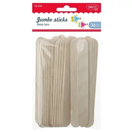 FA PÁLCIKA spatula DACO natur Jumbo 14,8*16mm 36/csomag