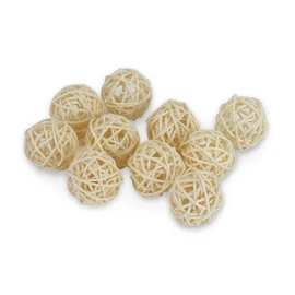 VESSZŐ gömb krém 3cm  10db/cs.