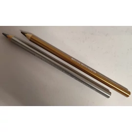 SZÍNES CERUZA szóló ASTRA háromszögű vastag metál arany/ezüst (ezüst, 07.03310)