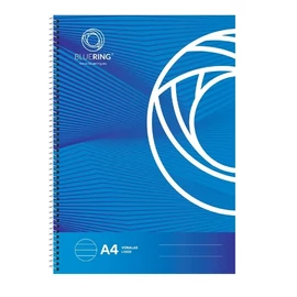 FÜZET spirál A4 Bluering  70lap vonalas