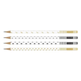 GRAFIT ASTRA PEN Gold-Black HB háromszögletű