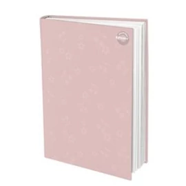 *58896 NAPLÓ A5 T-CREA Extra egyszínű 48 lapos pontozott keménytáblás