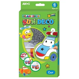 ÜVEGMATRICA festék AMOS 6*10,5ml+6db járművek fényv.forma