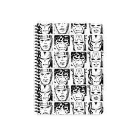 FÜZET SPIRÁL A5 Kesin Color MARVEL vonalas 80lapos