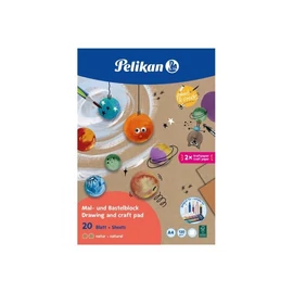 RAJZKARTON A4 natúr 120gr. 20ív/csom. PELIKAN