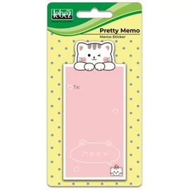 NOTES ÖNTAPADÓS LEBEZ állat mintával  8,5*16,5cm 20lap 81823