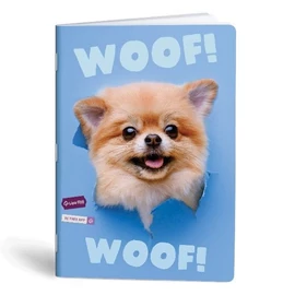 FÜZET A4 Mar-Mar Lipamill Subject 40+2l kockás WOOF applikációval szkennelhető lapokkal