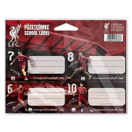 FÜZETCIMKE Liverpool FC 8db/cs. 