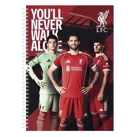 *59743 FÜZET spirál A4 kockás Liverpool FC 70l 