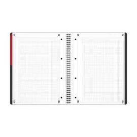 FÜZET spirál A4 kockás OXFORD Active Book 80l.