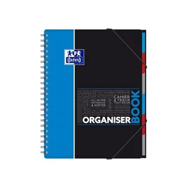 FÜZET spirál A4 kockás OXFORD Student Organiser Book 80l.