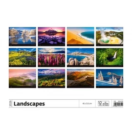 *59986 FALINAPTÁR 2026 Landscapes tájak GOS H128   45*31,5cm