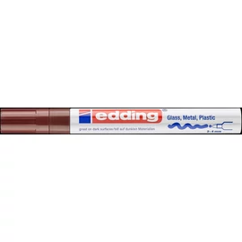 MARKER EDDING 750 CR lakkfilc fémház 2-4mm barna