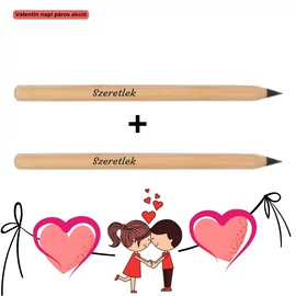 *60315 GRAFIT MC bambusz Örök ceruza kupakos 2db-os feliratozva