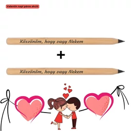 *60315 GRAFIT MC bambusz Örök ceruza kupakos 2db-os feliratozva