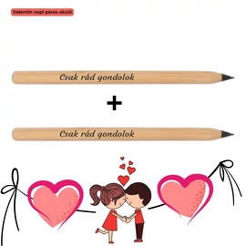 *60315 GRAFIT MC bambusz Örök ceruza kupakos 2db-os feliratozva