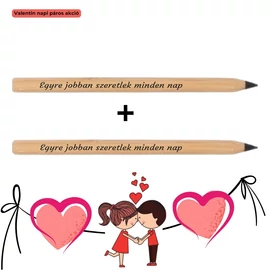 *60315 GRAFIT MC bambusz Örök ceruza kupakos 2db-os feliratozva