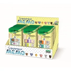 LAPJELÖLŐ müa. LEBEZ mintás visszaszedhető 4*20l, 15*45mm 81825