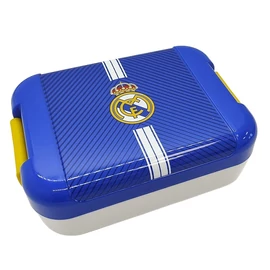 *60555-002 UZSONNÁS doboz müa. ASTRA focis 450ml.  168*116*60mm (Real Madrid, 15.20477)