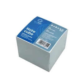 TÉPŐTÖMB BLUERING 8*8*6,5cm fehér, ragasztás nélküli