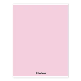 FÜZET A4 FORTUNA Monocolor Pasztell vonalas 32l vegyes szín (rózsaszín, 01.02107)
