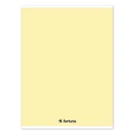 FÜZET A4 FORTUNA Monocolor Pasztell vonalas 32l vegyes szín (sárga, 01.02106)