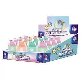 HEGYEZŐ+radír ASTRA Pasztell 2-es tartályos   425022010