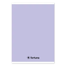 FÜZET A5 FORTUNA Monocromo vonalas pasztell színek 32 lapos (lila, 01.02091)
