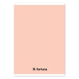 *60735 FÜZET A5 FORTUNA Monocromo vonalas pasztell színek 32 lapos