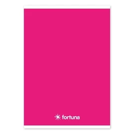 FÜZET A5 FORTUNA Monocolor vonalas élénk színek 32 lapos (magenta, 01.02078)