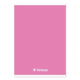 FÜZET A5 FORTUNA Monocolor vonalas élénk színek 32 lapos (rózsaszín, 01.02085)