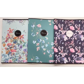 FÜZET A4  STREET 54l kockás Flowers vegyes mintás 65702