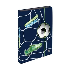 *60808-004 FÜZETBOX A4 OXY PP Jumbo vegyes minták (Football, 15.19498)