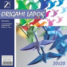 ORIGÁMI LAPOK T-Creatív 20*20cm 10lap/cs.