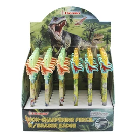 GRAFIT BENSIA tolóbetétes dínó radírral, dinoszaurusz PCED84