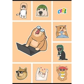 FÜZET A4  COOL by Victoria  