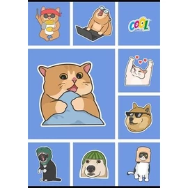 FÜZET A4  COOL by Victoria  