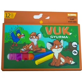 *61007 GYURMA színes 12 Creative Jungle Vuk 200gr.