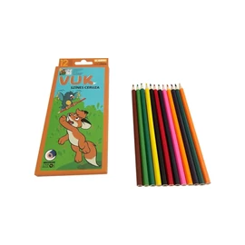 *61010 SZÍNES CERUZA 12 SAKO Creative Jungle Vuk mártott