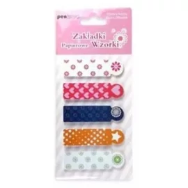 *61011 LAPJELÖLŐ 44x12mm 5*20l PenWorld 5 minta, 2 féle