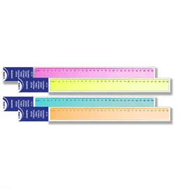 *61013 VONALZÓ egyenes 30cm SAKO színes hajlékony