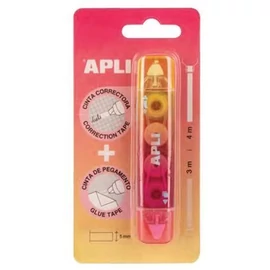 *61022 HIBAJAVÍTÓ-és ragasztóroller 2in1 APLI  5mm*4-3m