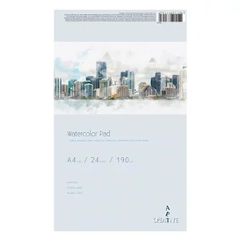 *61050 RAJZLAPTÖMB AQVARELL A4 Creative 24ív/tömb 190gr 75319