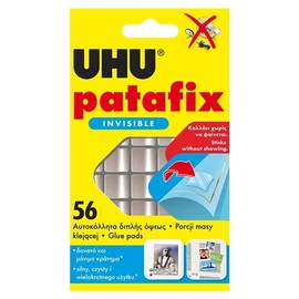 *61066 GYURMARAGASZTÓ  UHU Patafix átlátszó  56db
