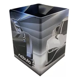 *61088 IRÓSZERTARTÓ szögletes karton NEBULO vegyes minták