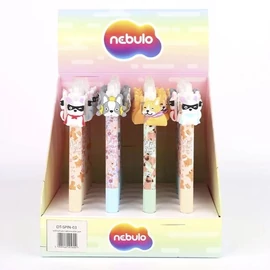 *61096 ZSELÉSTOLL NEBULÓ törölhető, nyomógombos Pörgethető kutyusok