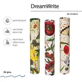 *61173 GTOLL Bruno Visconti Dreamwrite - Flora bloom flowers  0,7mm kék